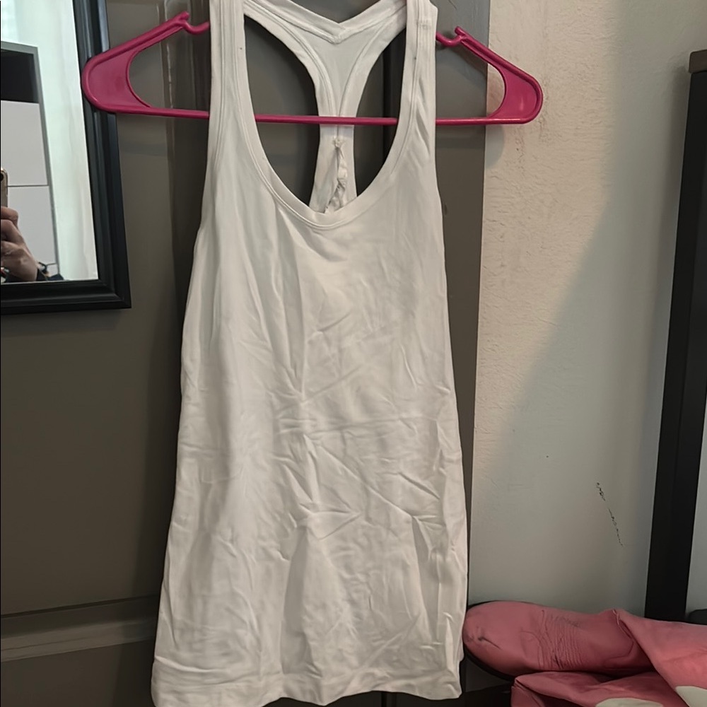 Lululemon White Tank Top